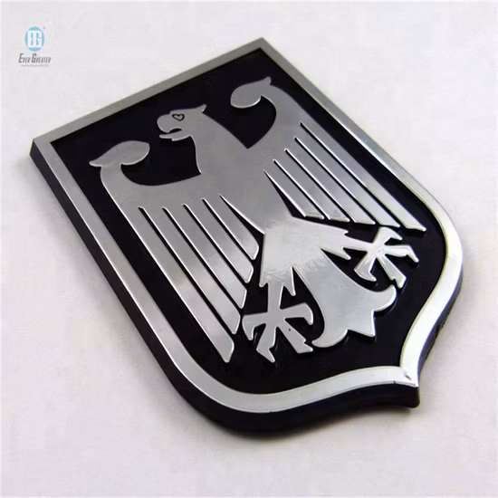Customized 3D Car Badge Sticker Decal Custom Emblems Chromed ABS Badges for Car