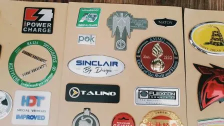 Customized 3D Car Badge Sticker Decal Custom Emblems Chromed ABS Badges for Car