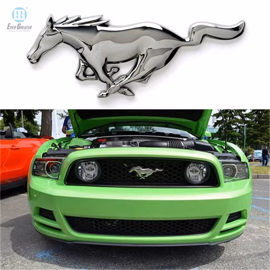 Customized 3D Car Badge Sticker Decal Custom Emblems Chromed ABS Badges for Car