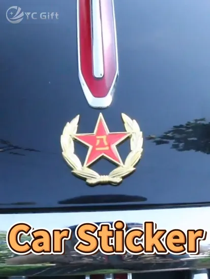 Wonderful Color ABS Plastic Car Logo Custom Front Rear Emblems Badge