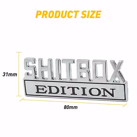 Wonderful Color ABS Plastic Car Logo Custom Front Rear Emblems Badge