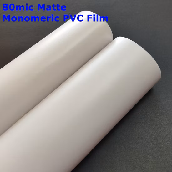 Rollo de vinilo adhesivo imprimible con disolvente Es0814