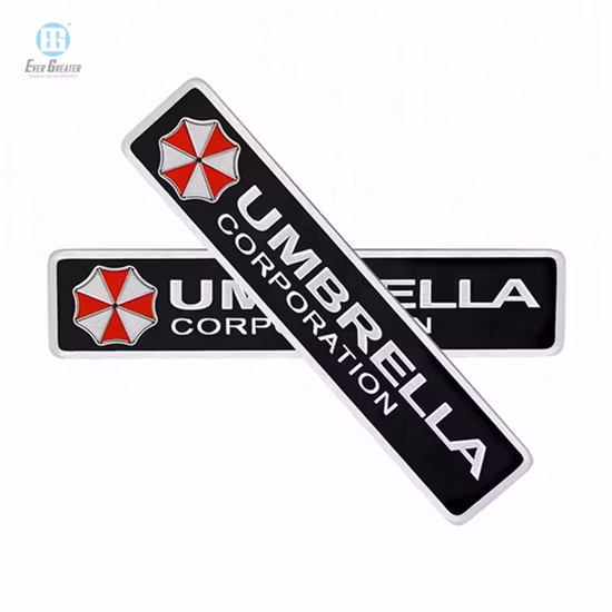 Insignia de coche 3D, calcomanía, emblemas personalizados, insignias cromadas de ABS para coche
