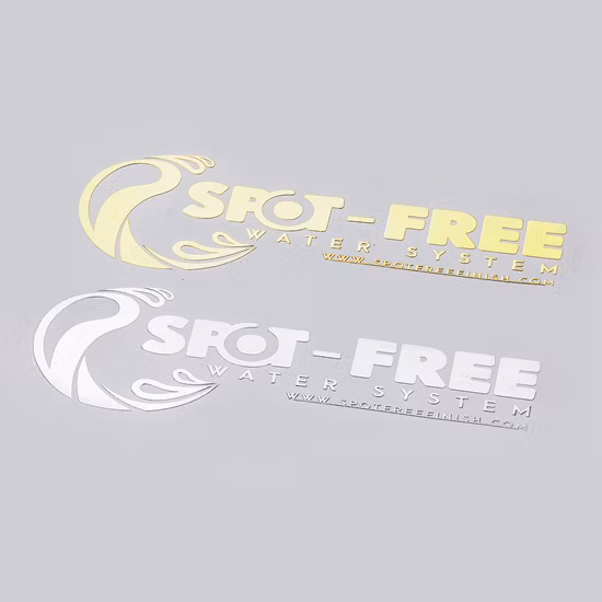 para producto Etiqueta adhesiva de impresión personalizada Logotipo de níquel Etiqueta adhesiva de metal de transferencia de insignia