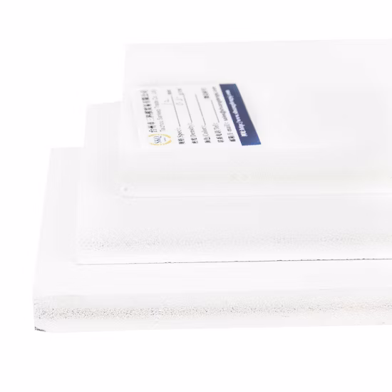 Tablero de espuma plástica de PVC expandido blanco de alta densidad para material publicitario